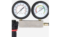 Cylinder Leakage Tester with Case Portable Cylinder Leak Tester Kit Heavy-Duty Leak Identifier Kit for Auto Repair Shop