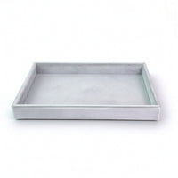 Jewelry Organizer Tray Suede-Like Jewelry Display Tray Open-Top Velvet for Women, Drawer, Dresser