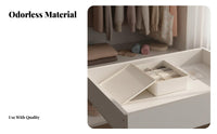 Compartmentalized Underwear Box sectional Drawer Organizer adaptable for Students