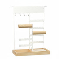 Multi-Tier Jewelry Rack Tabletop Jewelry Organizer Stand Knot Bracelet Display Rack for Vanity Table