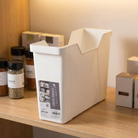 Storage Organizer Boxes, Narrow Plastic Container for Kitchen, Multi-Purpose PP Organizer Box, 35x11.5x23.5cm