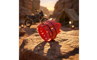 Silicone Exhaust Protector Band High-Temperature Resistant Exhaust Heat Guard Insulating Heat Guard Cover Rugged for Motorcyclists