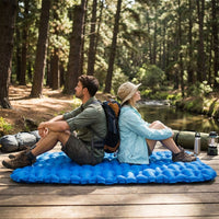 Air Mattress for Outdoor Adventures, Comfortable Camping Mat and Sleeping Mat, Lightweight Roll Mat Camping with Waterproof Mat, Hiking Pad