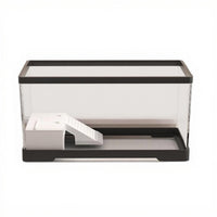 Turtle Tank with Basking Platform, Clear Desktop Terrarium