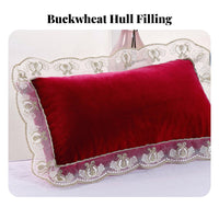 Removable and Washable Beauty Salon Pillow Breathable Small Rectangular Pillow Ergonomic Support for Spa Clients, Adults, Massage Room, Home