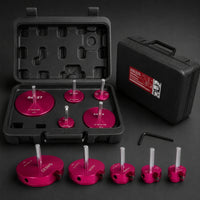 5 Pieces Molded Interior PVC Pipe Reamer Set Hex Key Included PVC Pipe Reamer Kit
