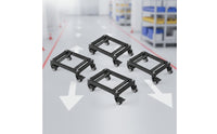 4 Pieces Vehicle Mover with Swivel Casters Compact Steel Vehicle Wheeled for Mechanics