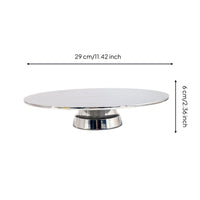 Serving Platter with Pedestal Minimalist Fruit Stand Sturdy for Parties