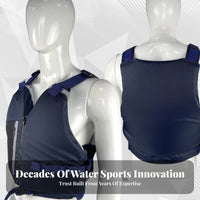 Kayaking Buoyancy Vest Comfortable Fit Fishing Flotation Vest Kayaking Safety Vest Lightweight Design Adjustable Buoyancy Aid
