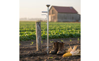 And Fertilizer Dispenser 2 in 1 Corn Planter Stainless Steel for Farmers