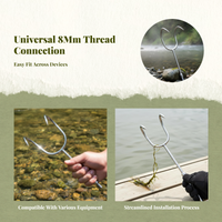 Stainless Steel Grappling Hook, Anti-Slip, Outdoor Use