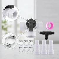 Never Maintenance-Free 3-Port Valve with Adapters Manual Jandy-Style Valve Leak-Resistant Adjustable for Pool Owners