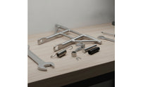 Heavy-Duty Tilt Bracket Assembly with Hardware Reliable Outboard Motor Tilt Bracket Stable Engine Part Welded for Boat Owners
