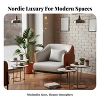 Light Luxury aesthetic Curved Reception Couch Nordic Aesthetic Sofa Modern Design Lounge Seating Supportive paddinging for Interior Designers, Business Owners, Homeowners, Hotel Lobby, Coffee Shop, Living Room