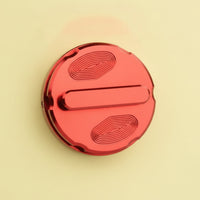 Motorcycle Fuel Reservoir Cap Direct Replacement Aluminum Fuel Reservoir Cap Long-Lasting Anodized Finish