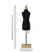 Stable Dress Form with Wooden Base