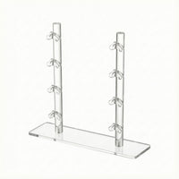Eyeglasses Display Stand Clear Acrylic Eyewear Display Stand Eyeglasses Rack Holder Transparent Glasses Rack Countertop