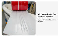 Boat Keel Guard Wear-Resistant Boat Keel Protector Hull Guard Strip for DIY Enthusiasts, Fishermen, Shallow Water Navigation, Beaching