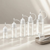 Needle Tip Glue Bottle Multipurpose Needle Tip Applicator Bottle Precision Applicator with Funnel Leak-Proof Reusable