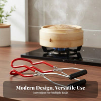 Anti-Scald Bowl Clamp Multi-Functional Heated Dish Grabber Gripper Dish Grabber Gripper S Non-Slip Grip Hot Plate Gripper
