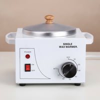 Single Warmer Easy to Use Warmer with Lid Overheating Protection Appliance for Beauticians, Salons