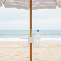 Beach Umbrella Cup Holder Easy Install Umbrella Cup Holder Cup Holder Plastic Stable for Beachgoers, Outdoor, Picnics