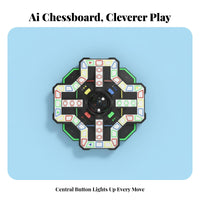 Great Gift Electronic Ludo Game Educational Electronic Board Game Built-in Referee for Children, Party