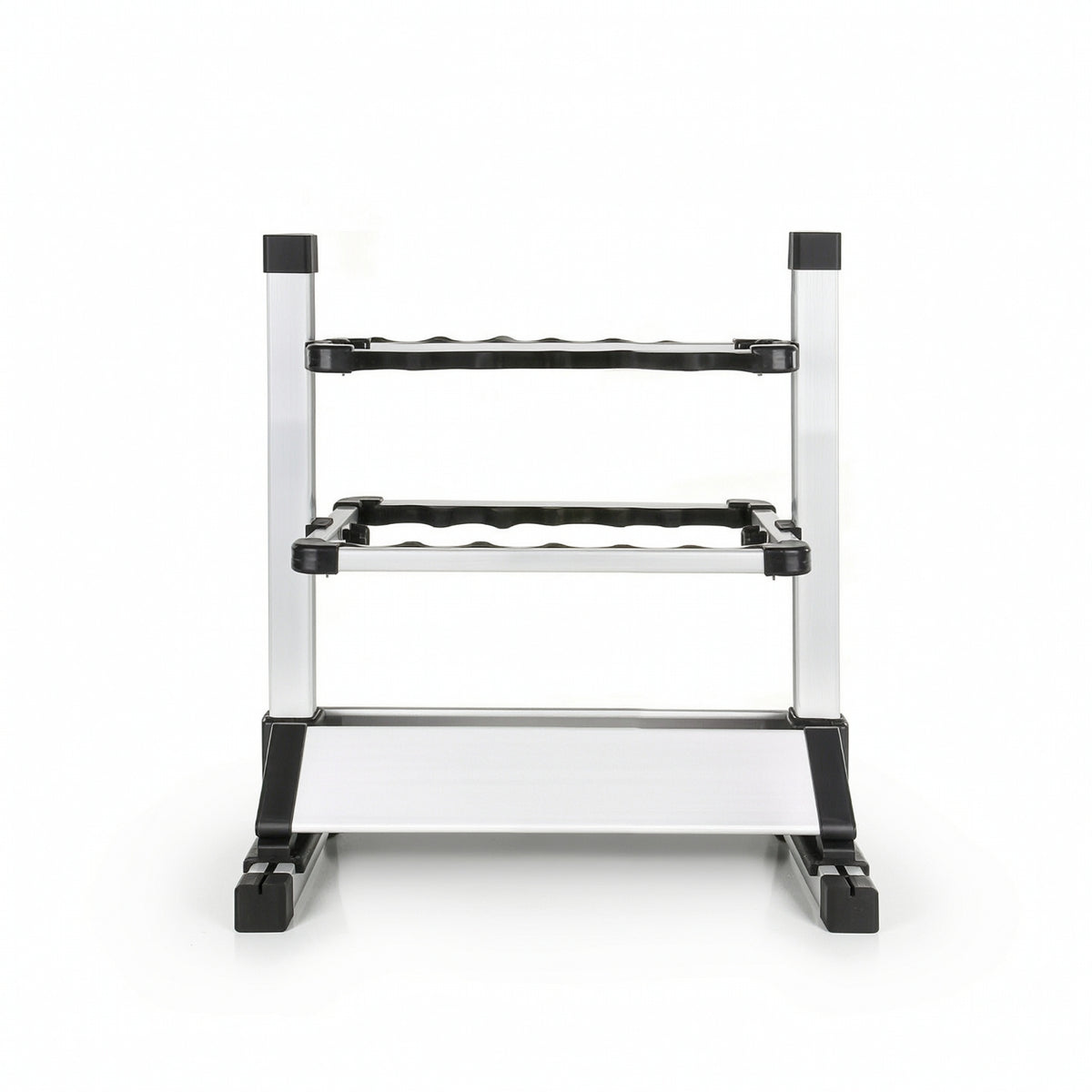 Fishing Rod Rack Freestanding Fishing Rod Rack with 12 Slots Aluminum for Anglers, Fishermen, Garage, Tackle Room, Cabin