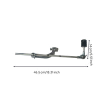 plate Extended Arm with Clamp Chrome plate Arm with Clamp Easy to Adjust Hardware for Drummers, Stages