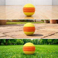 Coated Foam Ball with Rubber Soft Textured Foam Ball Grippy Lightweight for Beginners, Training
