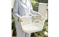 Foldable Collapsible Laundry Basket Ventilated Collapsible Clothes Hamper Lightweight Laundry Basket with Handles Portable for Bathroom