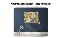 Modernist Wall Decor Art Artistic Modernist Design Wall Decor Minimalist Retro Art Print for Interior Designers, Adults, Bedroom, Hallway