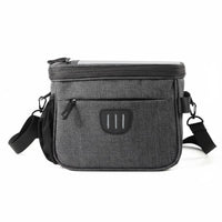 Wear-Resistant Two-Wheeler Handlebar Bag Mesh Side Pocket Scooter Handlebar Bag Transparent Top Panel Cycling Gear Press Screen Window