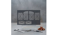 Industrial Factory Gate Model Plastic HO Scale Gate Miniature HO Scale Fence for Dioramas