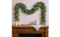 Eucalyptus Garland Vine Flexible Steming Artificial Eucalyptus Vine Trailing Hanging Leaf Garland for Decorative Display