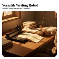 High Precision Automated Handwriting Device APP Control Autopen Writer PC & Mobile Compatible Writing Machine Low Noise Operation for Office Workers, DIY Enthusiasts, Classroom, School, Study Room, Art Studio