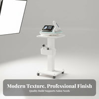 Cosmetic Treatment Trolley Multi-Functional Esthetician Rolling Trolley Mobile Spa Equipment Stand Lockable Casters