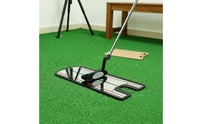 Golf Putting Mirror Reflective Surface Putting Mirror Improves Accuracy & Consistency Putter Alignment Aid for Beginners, Driving Range