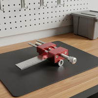 Universal Use Blade Sharpening Guide Metal Body Blade Honing Guide Stable Grip Plane Iron Sharpening Holder Anti-Slip Design for Woodworkers, Carpenters, DIY Users, Woodworking, Workshop