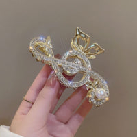 Flower Design Hair Fastener Premium Feel Flower Hair Fastener Distinctive Design Strong Hold for Trend Lovers, Hairstyling