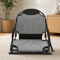 Folding Kayak Seat with Backrest Compact Foldable Kayak Seat Lightweight for Boaters