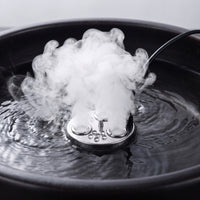 Water-Shortage Protection 3-Head Pond Fogger Stainless Steel Sonic Mist Maker with Lights Corrosion-Resistant Mist Maker with LED Lights High-Efficiency for Hobbyists, Ponds, Fountains, Landscapes