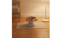 Anti-Tip Stainless Steel Cat Bowl Non-Slip Base Elevated Cat Bowl Tilted Design Raised Pet Feeder Easy to Clean for Flat-Faced Cats, Senior Pets