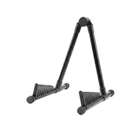Foldable Design V-Shaped Guitar Stand Anti-Slip Folding Guitar Stand Adjustable Portable Instrument Holder for Guitarists, Musicians, Music Room, Home Studio, Stage Performance