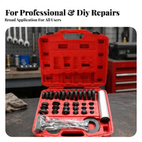 Molded Case Bearing Race and Seal Installer Carry Handle Seal Installation Kit Matte Finish Bearing Installation Kit Interchangeable Discs