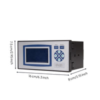 Panel Meter Digital Stream Totalizer Easy Installation for Industrial Automation