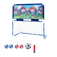 Easy Assembly Kids Portable Soccer Goal Stable Frame Indoor Outdoor Soccer Set Parent-Child Interaction Children's Football Training Net for Toddlers, Beach, Backyard