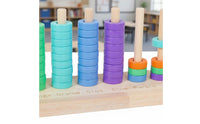 70 Pieces Rainbow Stacking Rings Color Recognition Circle Stacking Toy Fine Motor Skills Rainbow Stacker for Preschoolers, Kindergarten