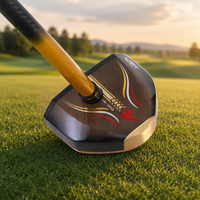 Carbon Fiber Putter, Regular Flex Putter for Amateur Golfer, 85cm Maple Head Junior Park Club