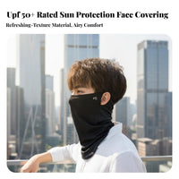 Protection Face Cover UPF 50 Protection Neck Guard Breathable Cycling Face Cover Lightweight Cooling Sun Face Cover